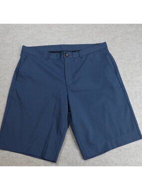 Extracurricular Mens Shorts 36 Blue Solid 9" in Performance Golf NEW